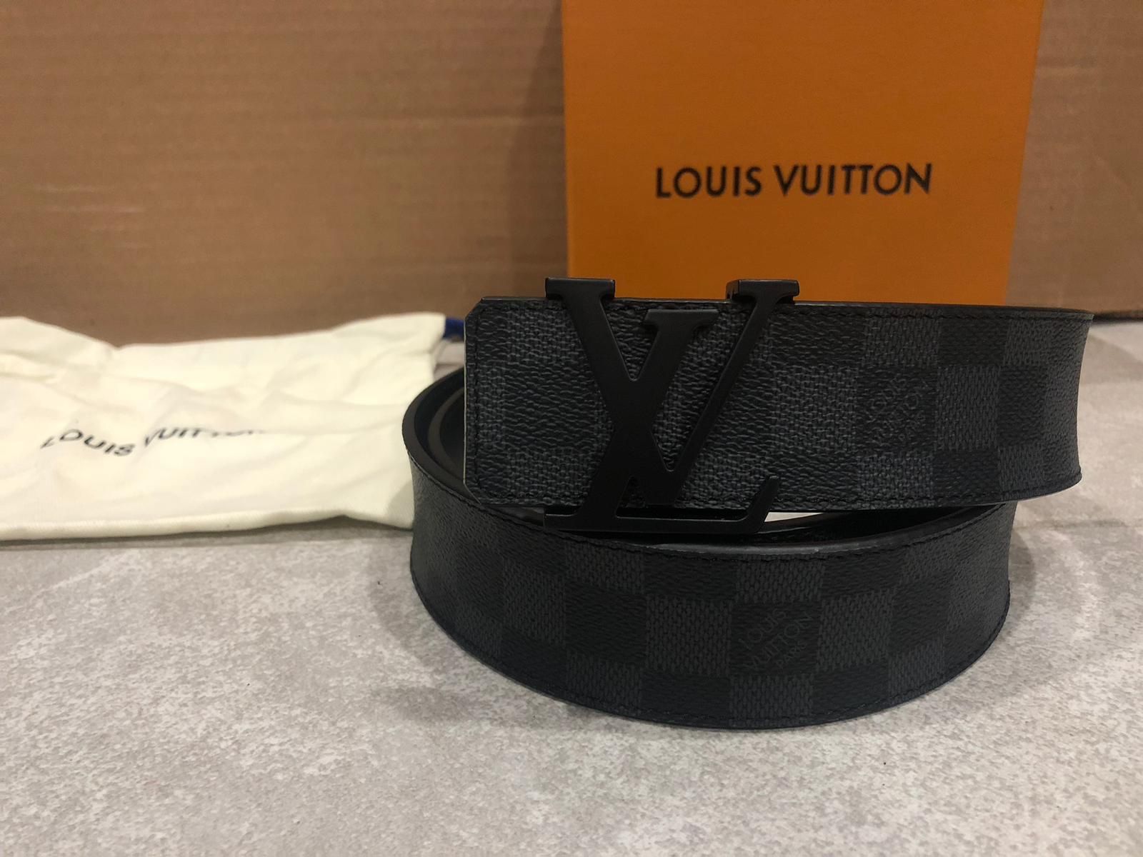 Louis Vuitton Black Damier Belt (Xmas Sale)