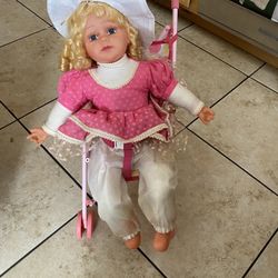 Doll With Stroller 