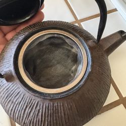Cast Iron Tea Kettle 