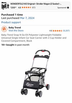 Baby car seat carrier / stroller
