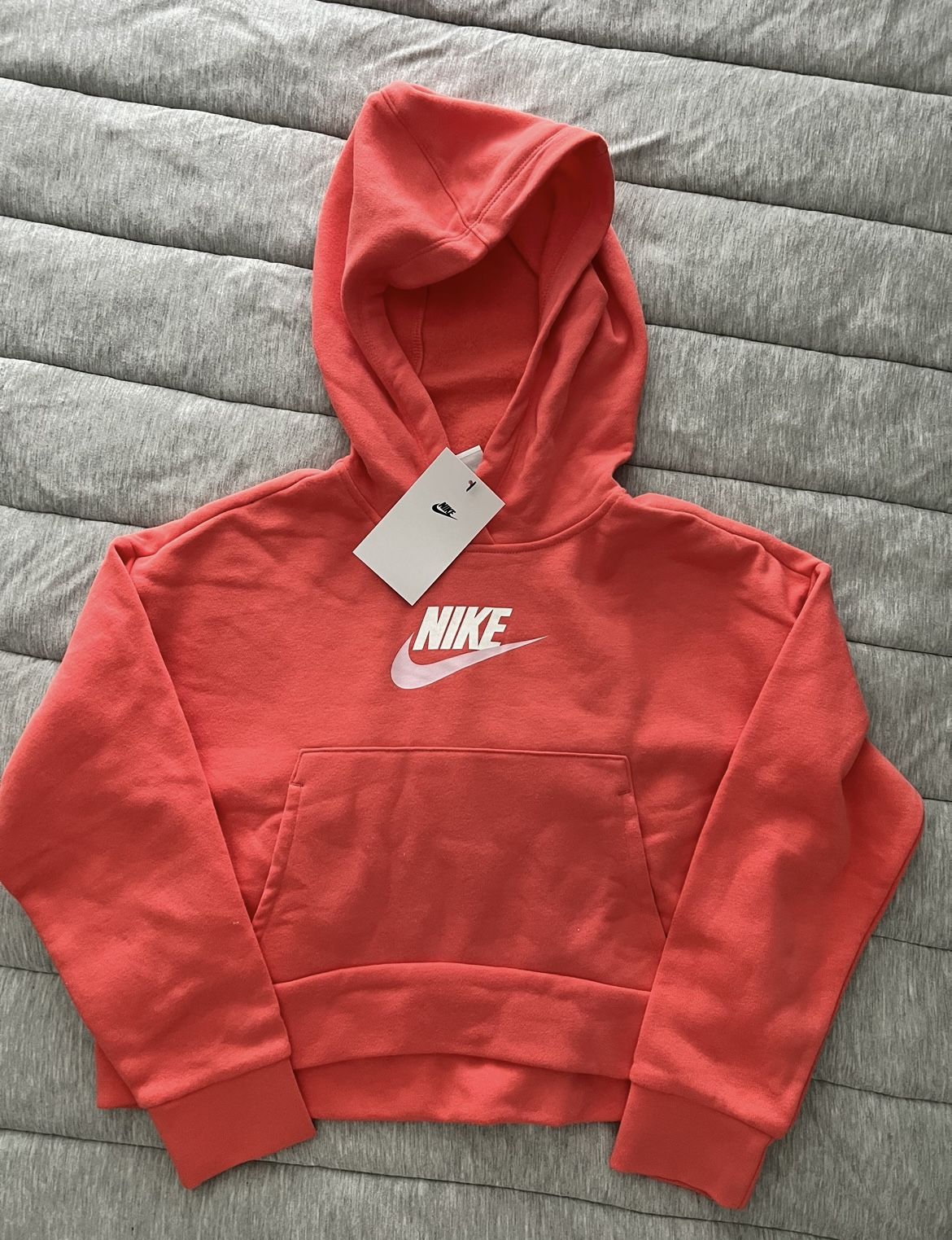Nike Hoodie, New W/Tags, Pink, Girls Small