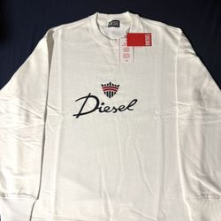 Diesel sweatshirt with embroided logo L Size
