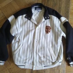 XL SF Giants Jacket by Starter: Please read description.