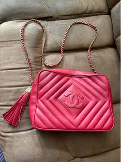 Red Cushy Over the Shoulder Fashion Purse