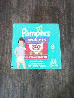 Pampers size 8