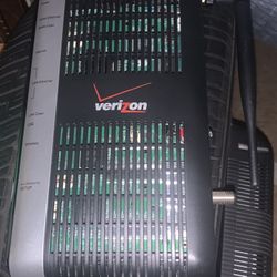 used Verizon Modem Router Wi Fi Internet No Wires