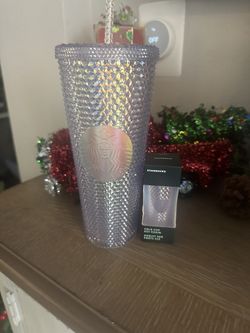 Starbucks Tumbler And Key Chain