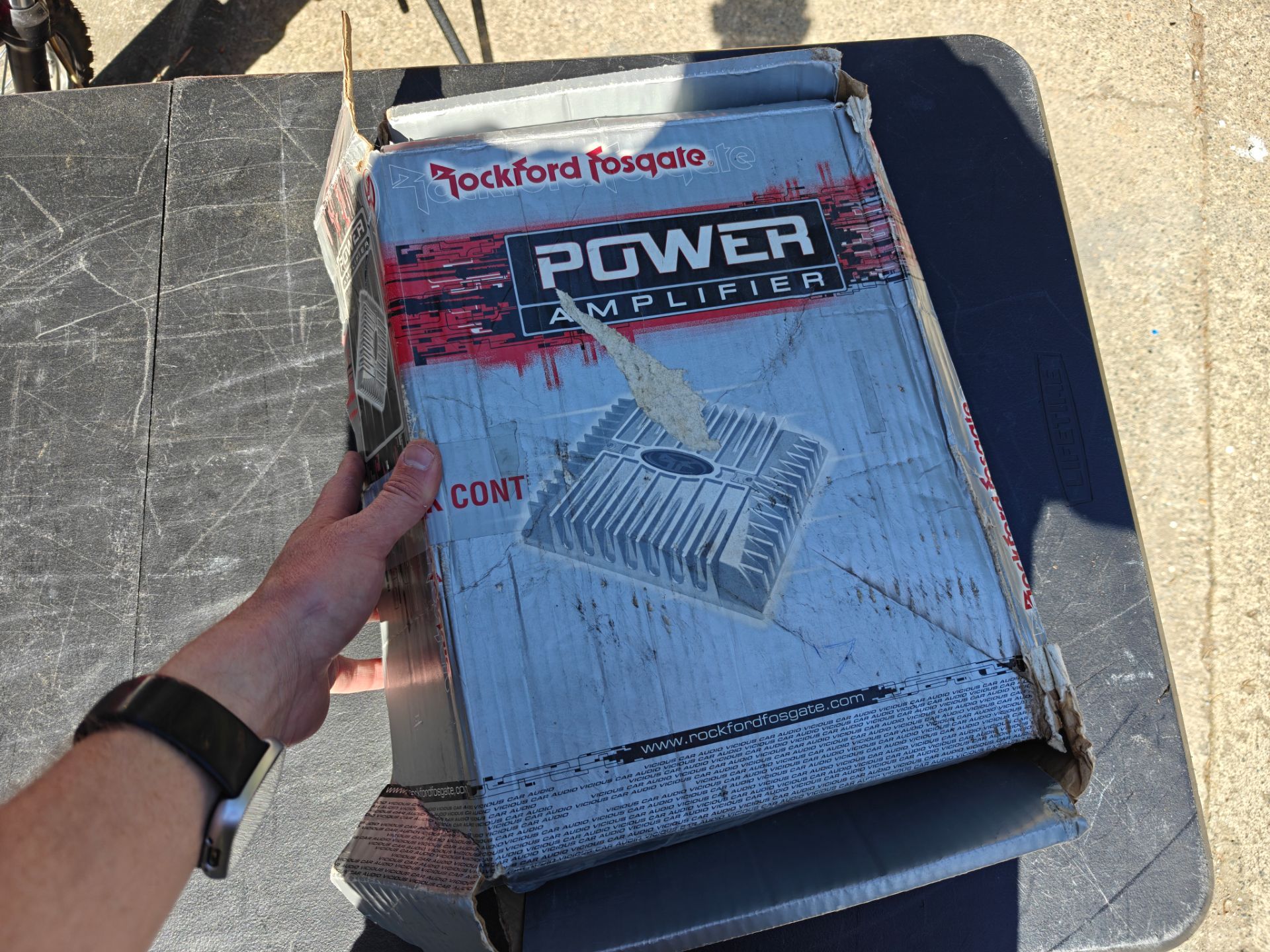 Rockford Fosgate old school amplifier LIKE NEW