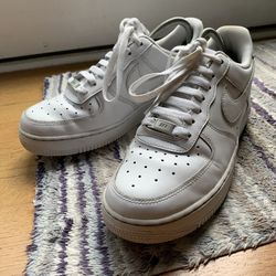 Nike air force 1 white used deals
