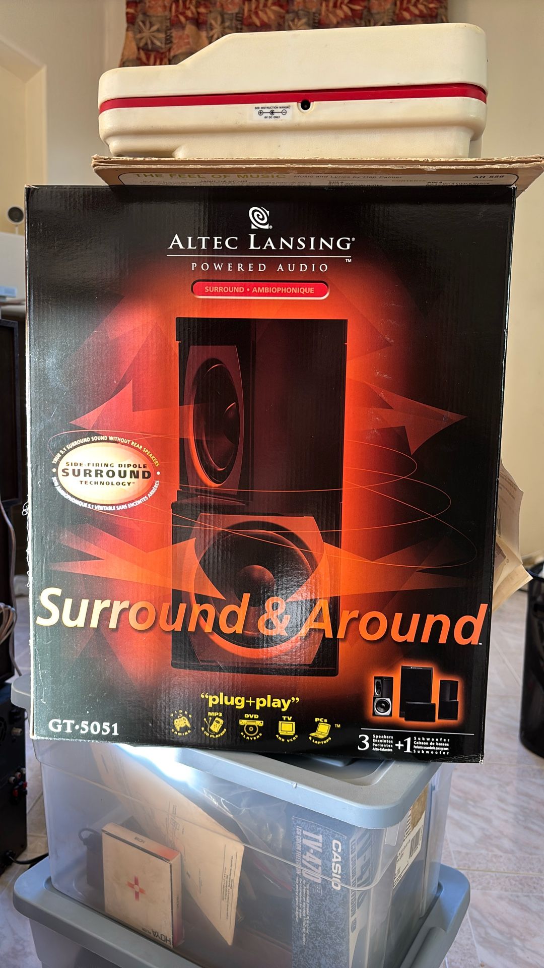 Altec Lansing surround sound speaker 