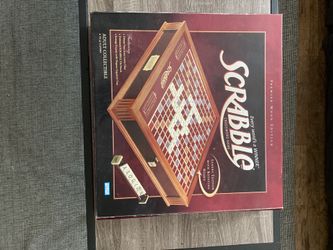 Scrabble Wood Edition Game