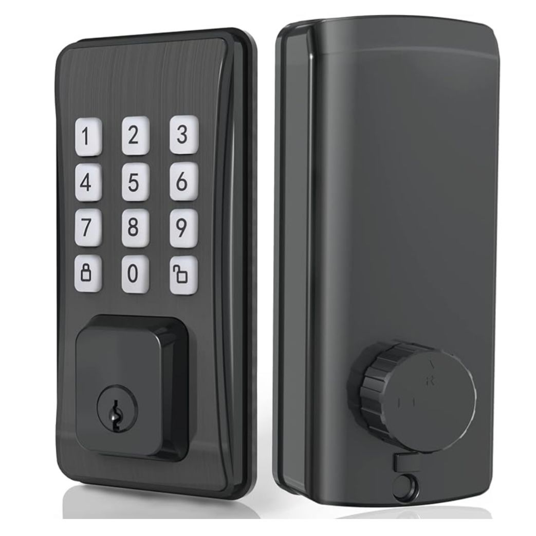 Keyless Door Lock, Deadbolt