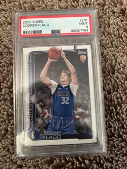 Cooper Flagg RC 201 PSA 9