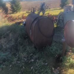 Fuel Oil Barrel With Fuel In It