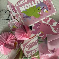 Three Rex Bday Party Decor