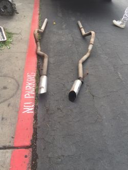 Flow master with mufflers for chevy c10