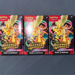 Pokemon Ascended Heroes Booster Bundle