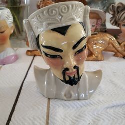Manchu Head Vase