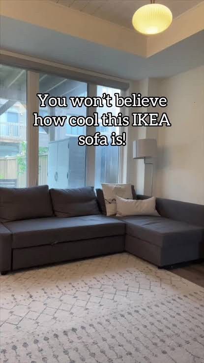 IKEA Friheten sectional sofa sleeper