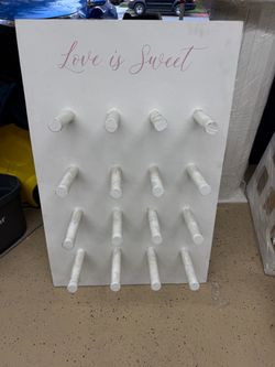 Love Is Sweet Donut Wall Display Board