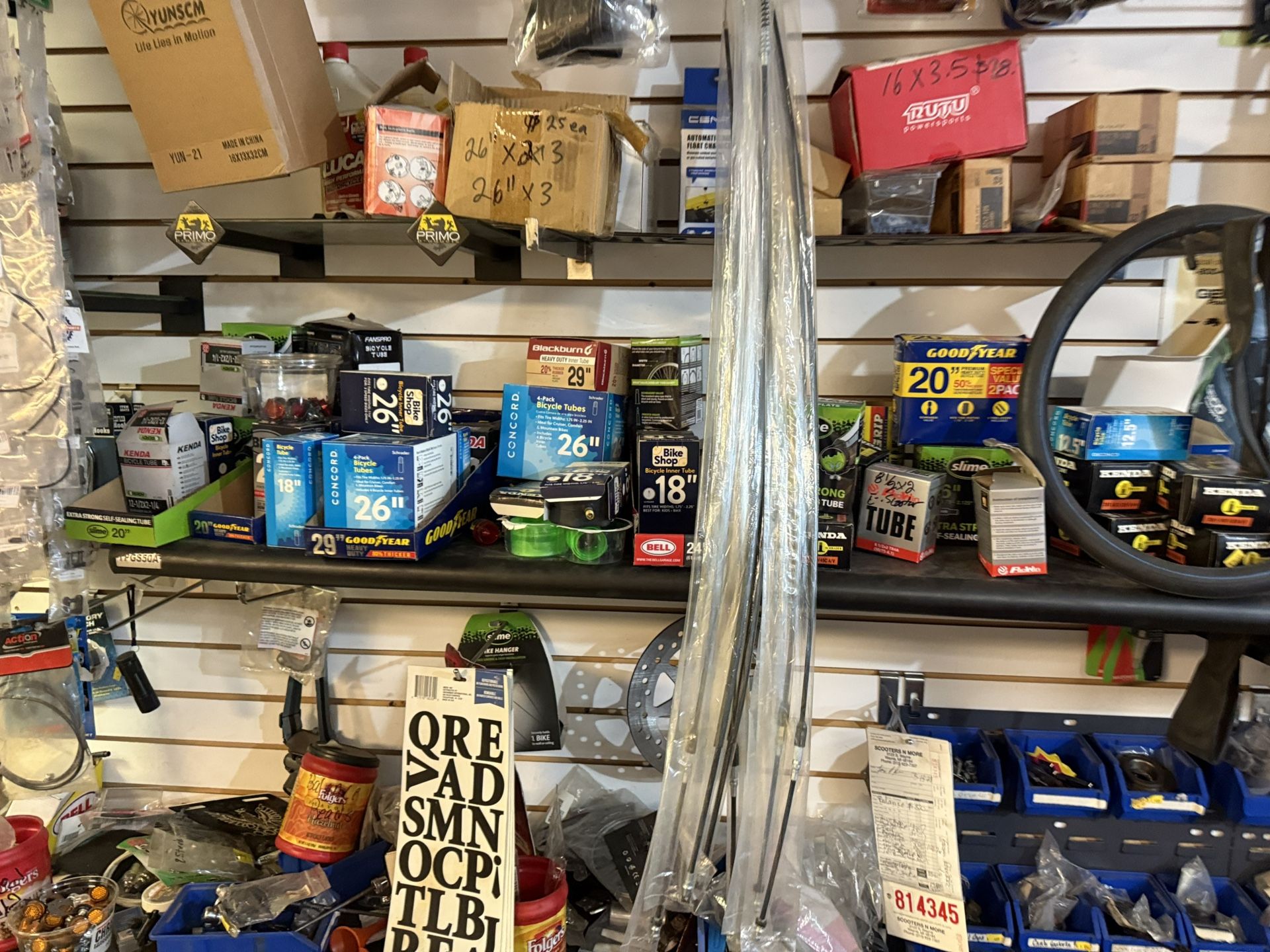 All Bicycle And Scooters And ATV Tires Must Go