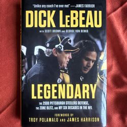 New! ‘Legendary’ by Dick Lebeau, Scott Brown, George Von Benko HC, 2024
