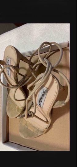 CA. STEVE MADDEN. SIZE 8. LYLA NUDE SUE.