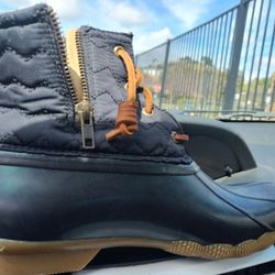 Women,S Saltwater Quilted Duck Boot Sperry  New 7.5
