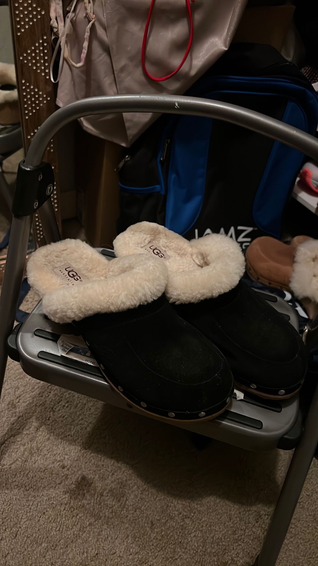 Black Uggs With Heel