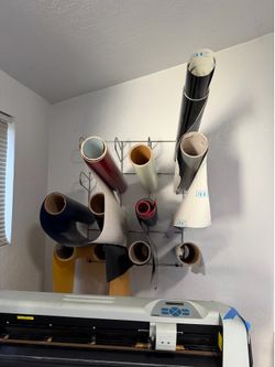 Huge Vinyl Craft & Sign-Making Lot – HTV, Adhesive, Glitter & Specialty Vinyl