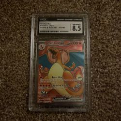 Charizard CGC 8.5 Graded