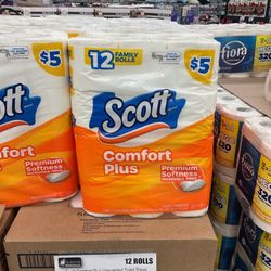 Scott Comfort Plus Toilet Paper 