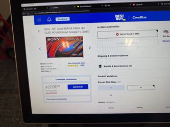 Bravia 9 Mini-LED 65”