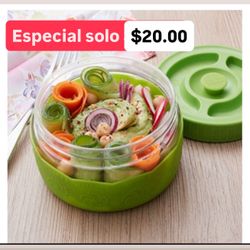 Conteiner Para Guacamole Guardar Comidas Capacidad 4 Tazas $20.00 Especial Princess House 