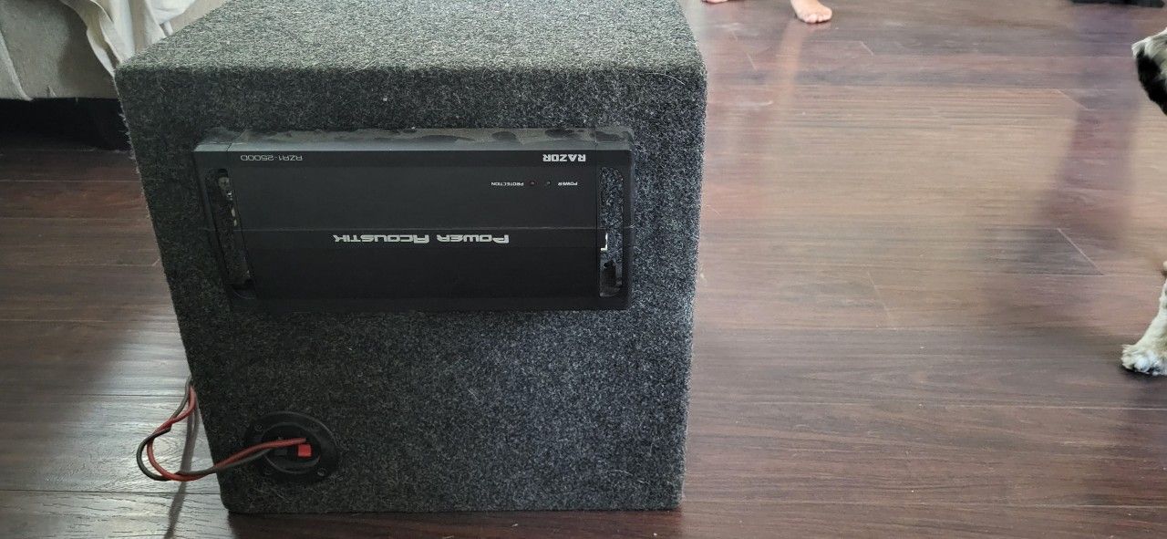 Subs And Amp Re Power Acoustic Pioneer CD Bt Player