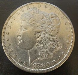 1880 CC Morgan Silver Dollar Carson City
