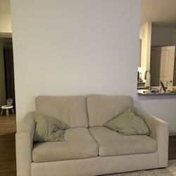 Living Spaces Loveseat Couch