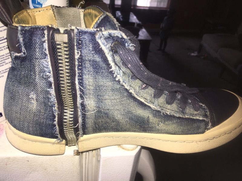 Demin diesel shoes size 9.5