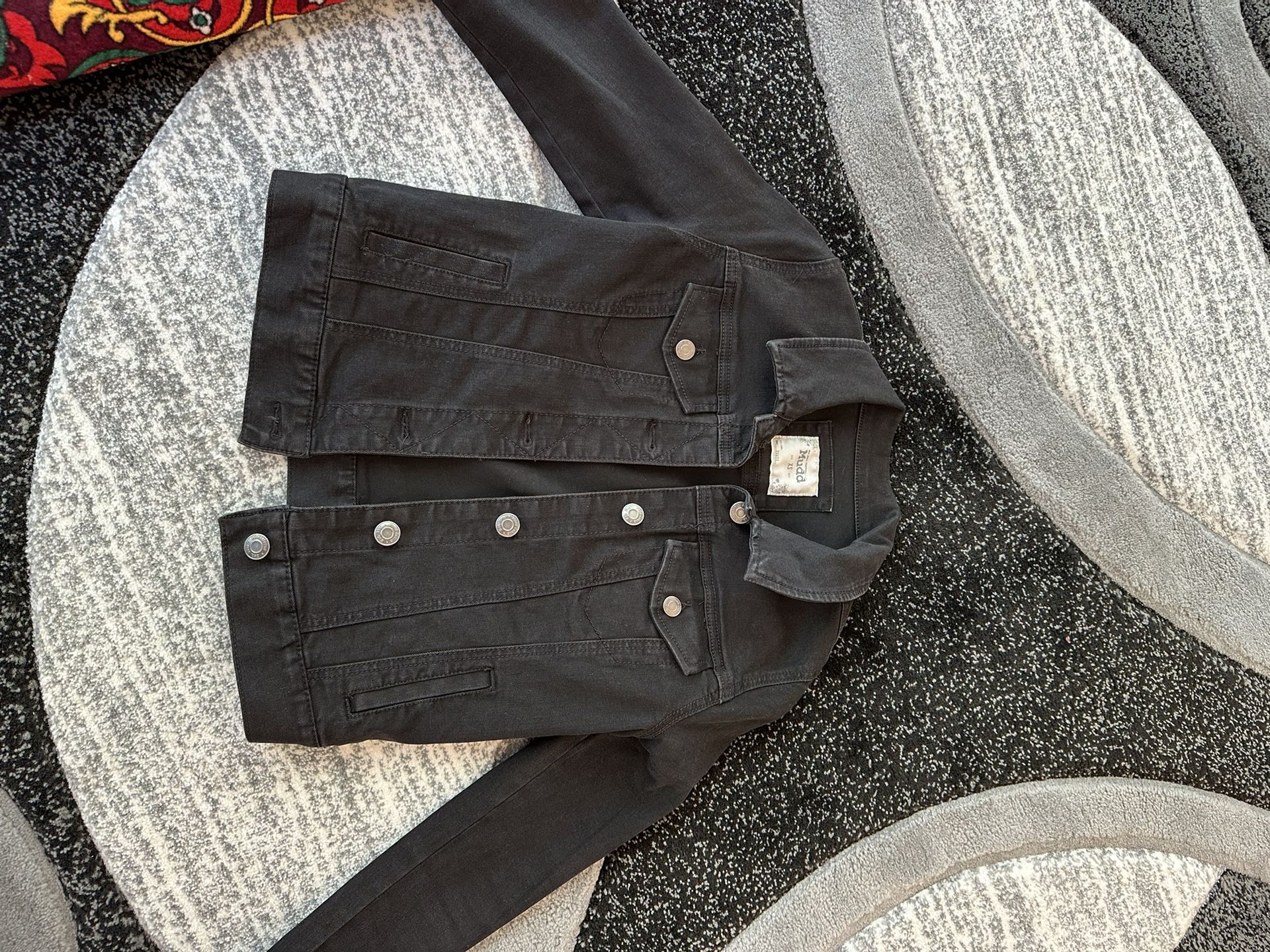 Black Jean Jacket