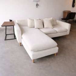 White Sectional 
