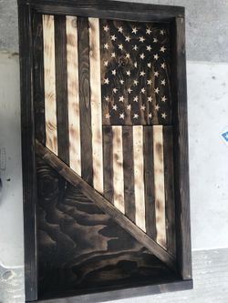 American Flag Shadow Box