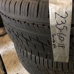 235/60/18 Used Tire