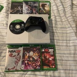 Xbox S/Controller/Games