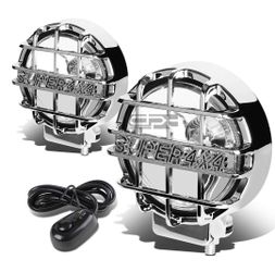 LA Zona Auto Parts Universal Lights Fog Light Off Road Light Luces Universales De Neblina Alógenos Off Road Chrome Cromados