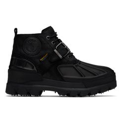 Polo Ralph Lauren Leather Black Boots - 7.5 Men