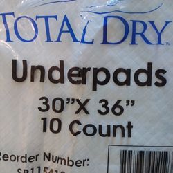 UNDERPADS.!TOTAL DRY