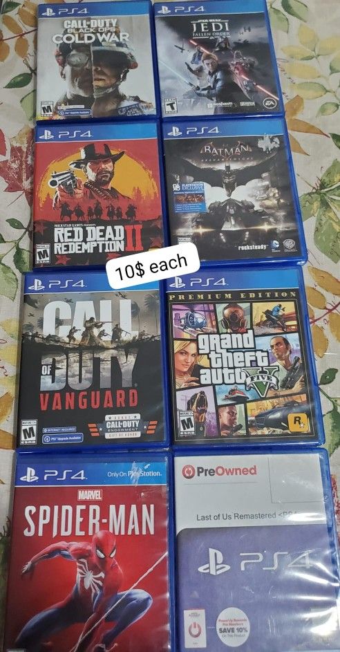 Ps 4 Games