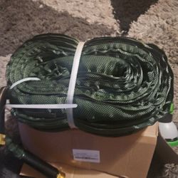 100 FT, Heavy Duty Water Hose with Aluminum