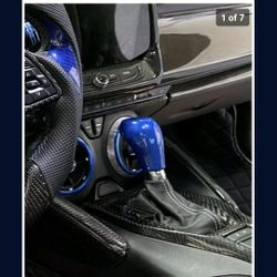 Brand New Fiber Shifter Knob Cover