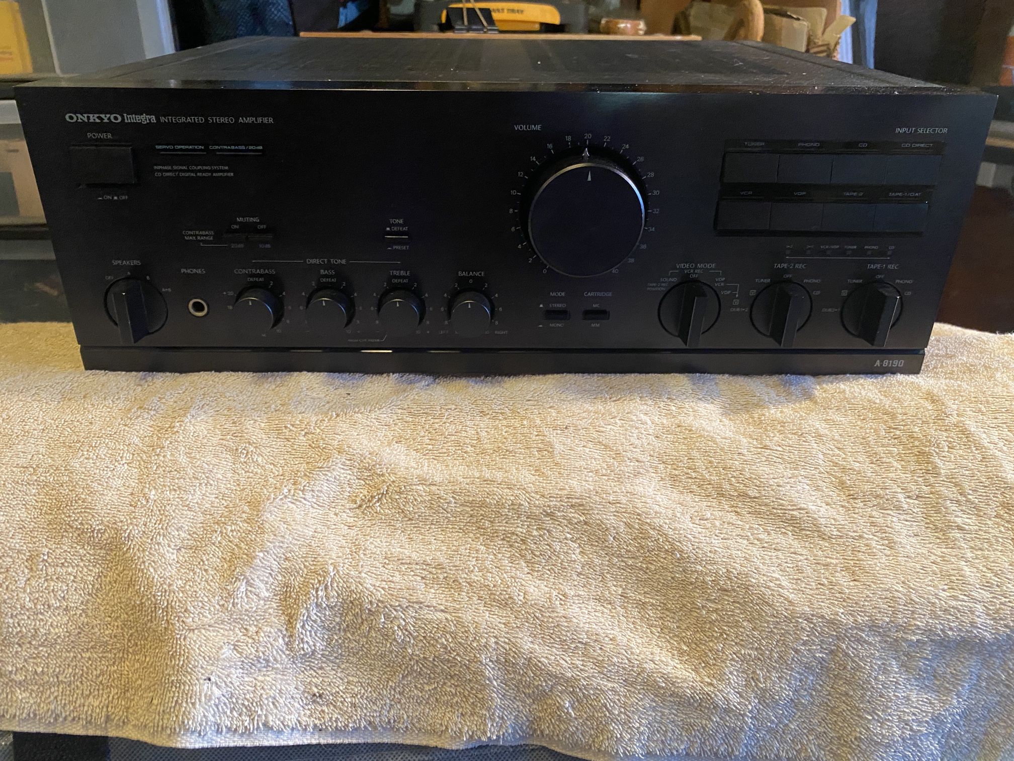 Onkyo Integra A-8190 Integrated Stereo Amplifier